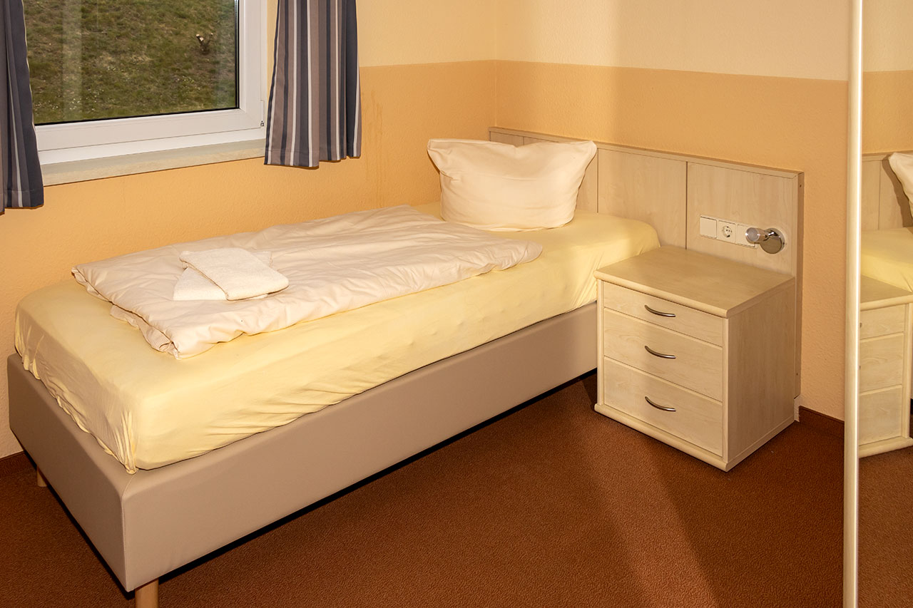 Schlafzimmer Apartment Kormoran 1