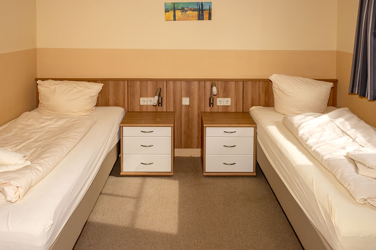Schlafzimmer Haus Seeschwalbe 1